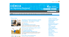 Desktop Screenshot of imprensaregional.cienciaviva.pt