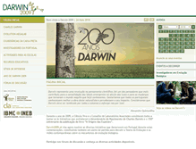Tablet Screenshot of darwin2009.cienciaviva.pt